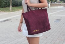 Bolso saco morado